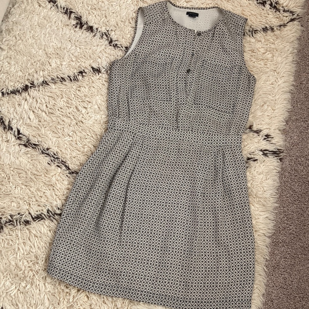 Theory silk sleeveless dress